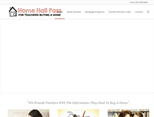 Tablet Screenshot of homehallpass.com